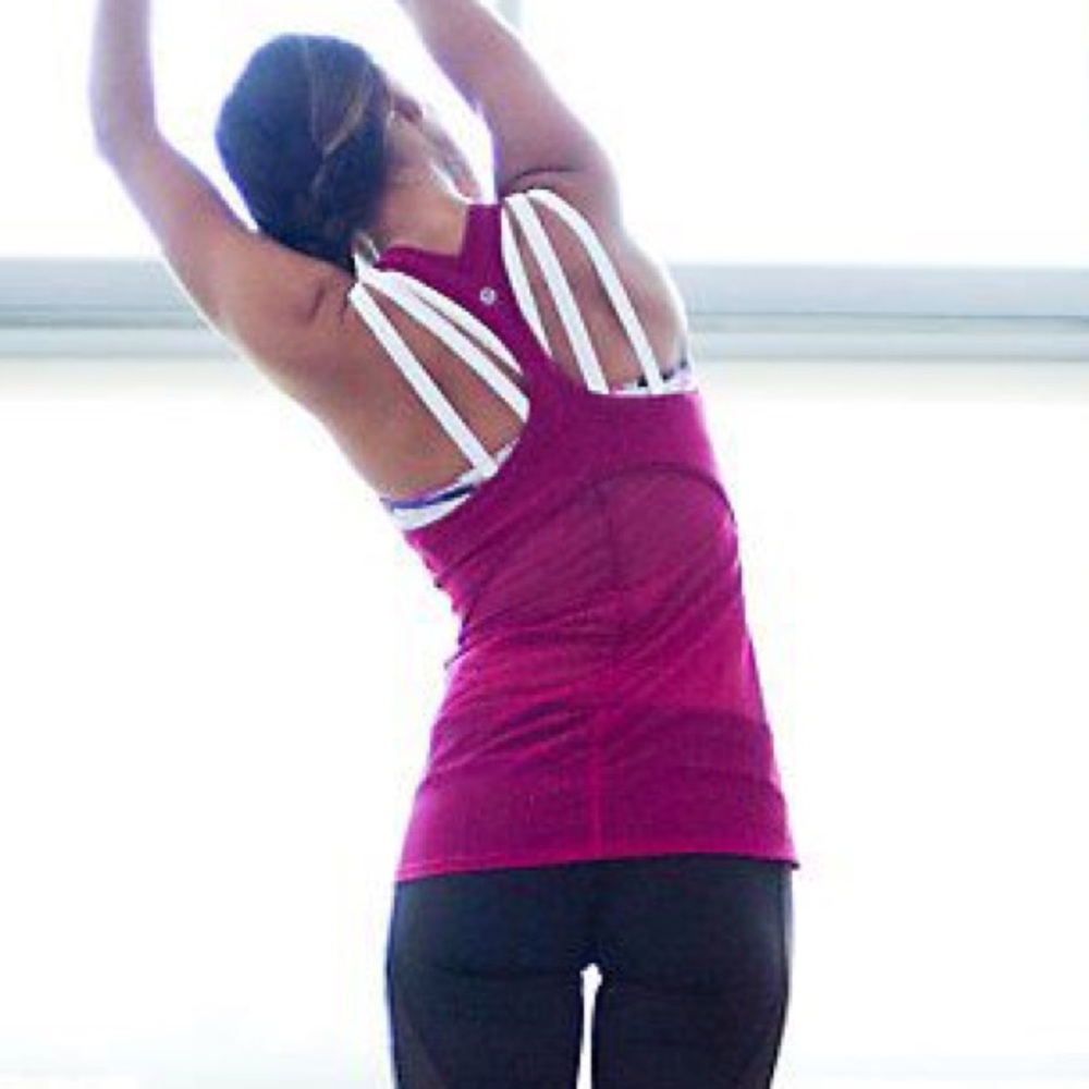 Lululemon Cool Racerback Shine On, size 6 (4) EUC